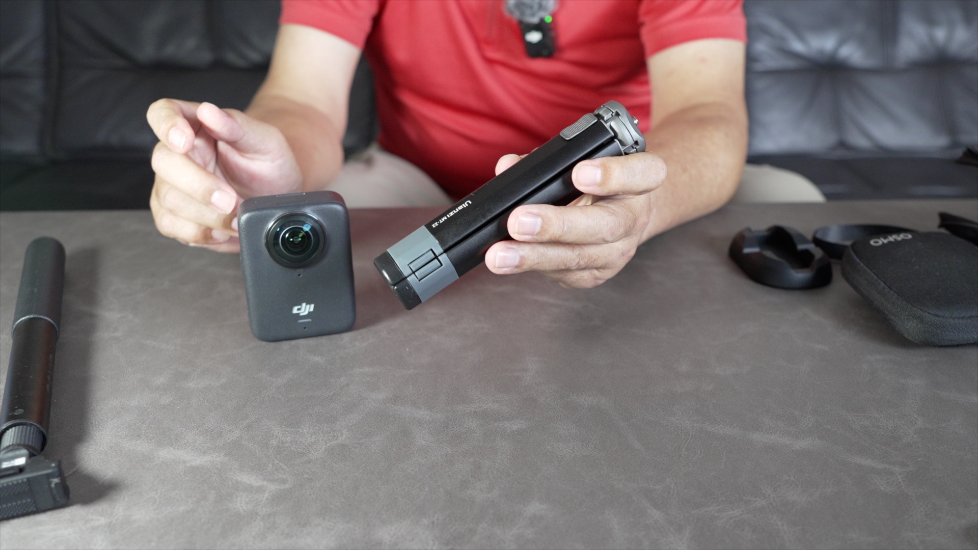 DJI Osmo360周辺アクセサリーをご紹介／Ulanzi MT-22 2段階調整卓上 